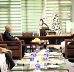 د برشنا ریاست اجرایی مشر او د ایران سفیر لیدنه؛ د پاکې او دوامدارې انرژۍ د پراختیا لپاره د ګډو پروژو ټینګار