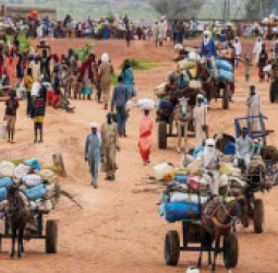 نیویارک  ملګري ملتونه  په تازه راپور کې ویلي: په سوډان کې د جګړې له امله په درېیو ورځو کې تر لس زره ډېر کسان بې‌ځایه شوي