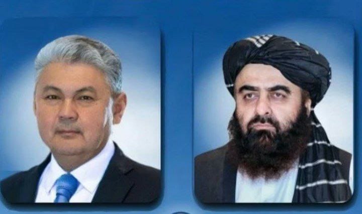 مولوي د امیرخان متقي او د قزاقستان د بهرنیو چارو وزیر ترمنځ ټیلیفوني خبرې