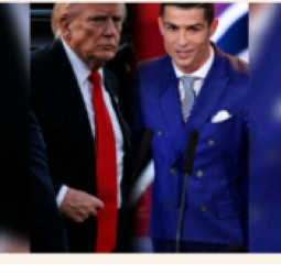 کریستیانو رونالدو: «ډونالډ ټرمپ د نړۍ د بدلون ځواکمن شخصیت دی