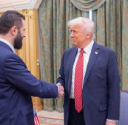 د سوریې موقت ولسمشر له امریکا وغوښتل چې د اسراییلو سره د امنیتي او سیاسي اړیکو نوې لاره پرانیزي