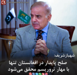 صلح پایدار در افغانستان تنها با مهار تروریسم محقق می‌شود