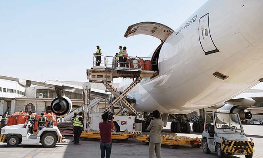 د هند او افغانستان ترمنځ د هوايي بار لېږد خدمتونه ډېر ژر بيا پيلېږي