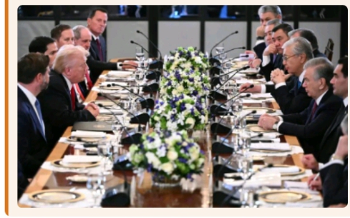 واشنګټن – د امریکا د متحدو ایالتونو ولسمشر ډونالډ ټرمپ د منځنۍ آسیا له مشرانو سره په سپینه ماڼۍ کې ولیدل؛ د حیاتي معدني زېرمو ارزښت یې د امریکا ستر لومړیتوب وباله