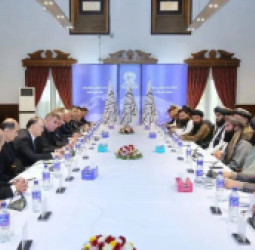 د تاجکستان د لوړپوړي پلاوي او د طالبانو د سرحداتو وزارت د سرپرست لیدنه