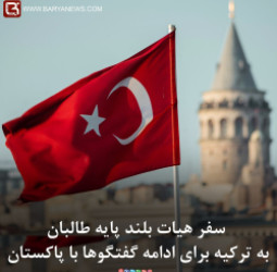 سفر هیئت بلند پایه طالبان به ترکیه برای ادامه گفتگوها با پاکستان
