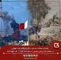 گسترش حملات اسرائیل درغــزه  و واکنش های جهانی