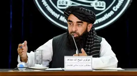 ذبیح‌الله مجاهد: د افغانستان او ایران اړیکې ښې دي او سوداګري په عادي ډول روانه ده