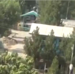 ناپېژاندو وسله‌والو په فیض‌اباد کې د طالبانو د استخباراتو پر ریاست برید کړی