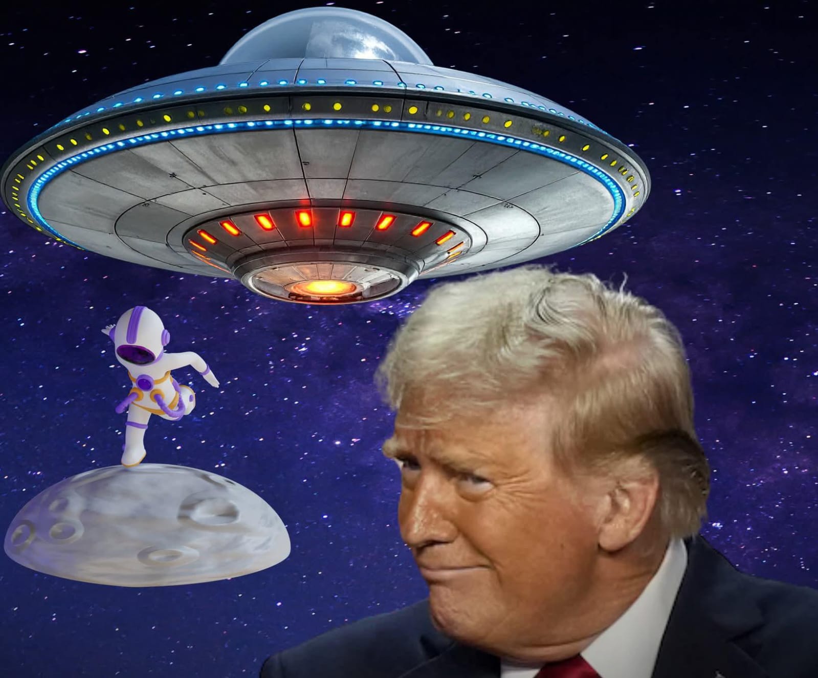 تاریخي پرېکړه — ټرمپ د فضايي موجوداتو اړوند د پټو اسنادو د خپرولو امر وکړ