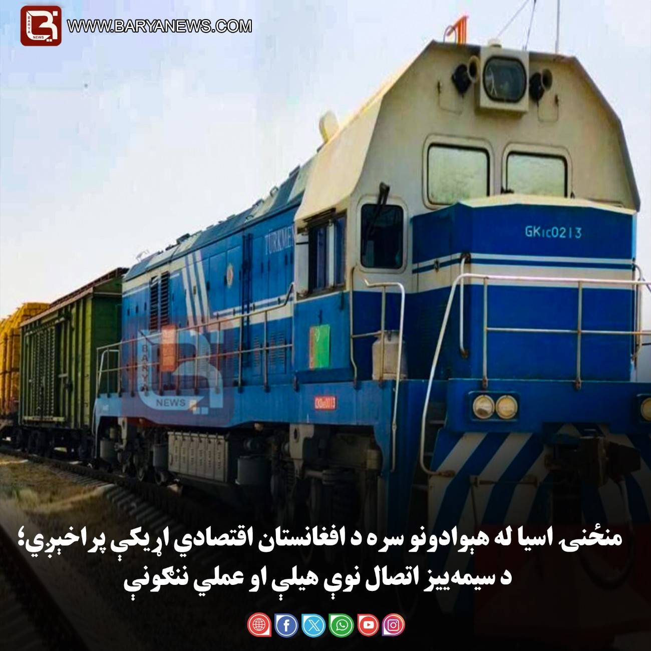 کابل – منځنۍ اسیا له هېوادونو سره د افغانستان اقتصادي اړیکې پراخېږي؛ د سیمه‌ییز اتصال نوې هیلې او عملي ننګونې