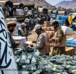 کابل – د طالبانو ادارې اعلان کړی  چې افغانستان په ۲۰۲۵ کال کې تر يو ميليارد ډالرو زياتې مرستې ترلاسه کړې