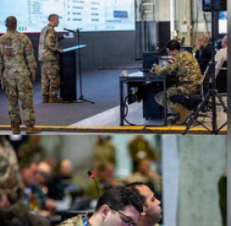 د مصري پوځي افسرانو د حضور انځورونه جنجال پارولي؛ قاهره او تل‌ابیب تر پوښتنو لاندې