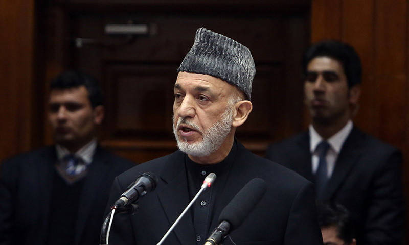 د مالیزیا لومړي وزیر او حامد کرزي د ښاغلي «حکمتیار» د روغتیا لپاره دعا وکړه