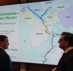 د افغان ټرانس رېل پټلۍ پروژه؛ د ازبکستان، افغانستان او پاکستان ترمنځ د اقتصادي نښلونې تاریخي دهلېز