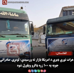افغانستان: د هرات تورې ډبرې د امریکا بازار ته ورسېدې؛ لومړۍ صادراتي جوپه په ۱۰۰ زره ډالرو وپلورل شوه
