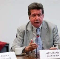 افراسیاب خټک: د جګړه‌ییزو ډلو د روزنې پخوانۍ تجربه اوس د افغانستان په اړه مطرح کېږي