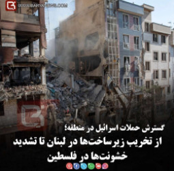 گسترش حملات اسرائیل در منطقه؛   از تخریب زیرساخت‌ها در لبنان تا تشدید خشونت‌ها در فلسطین