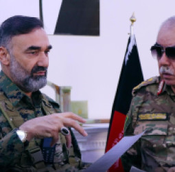 جنرال دوستم خطاب به عطامحمد نور: اگر توان ایستادگی ندارید، سکوت کنید؛ در ادامه از سیرت نبی کریم می‌گوید